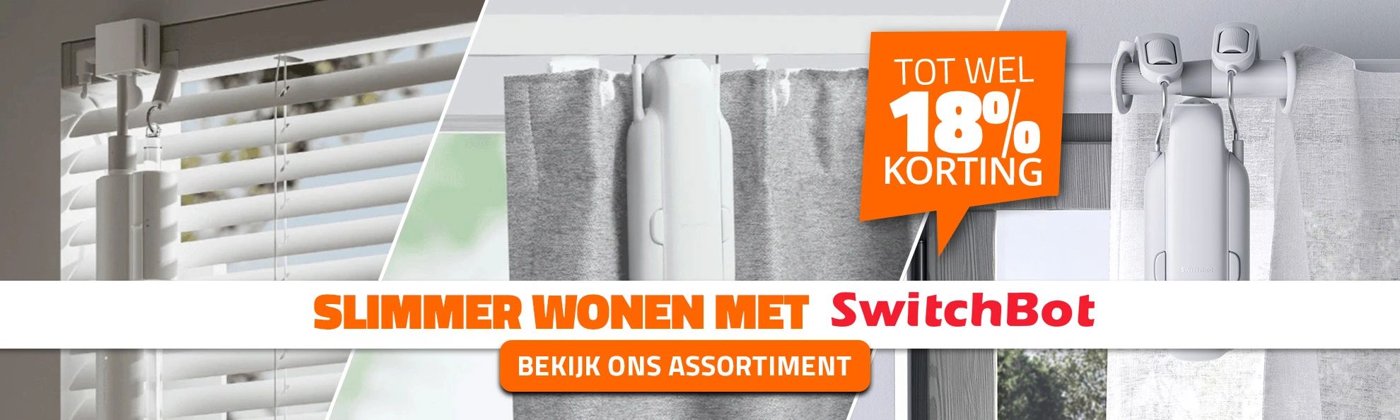 SwitchBot gordijnactie