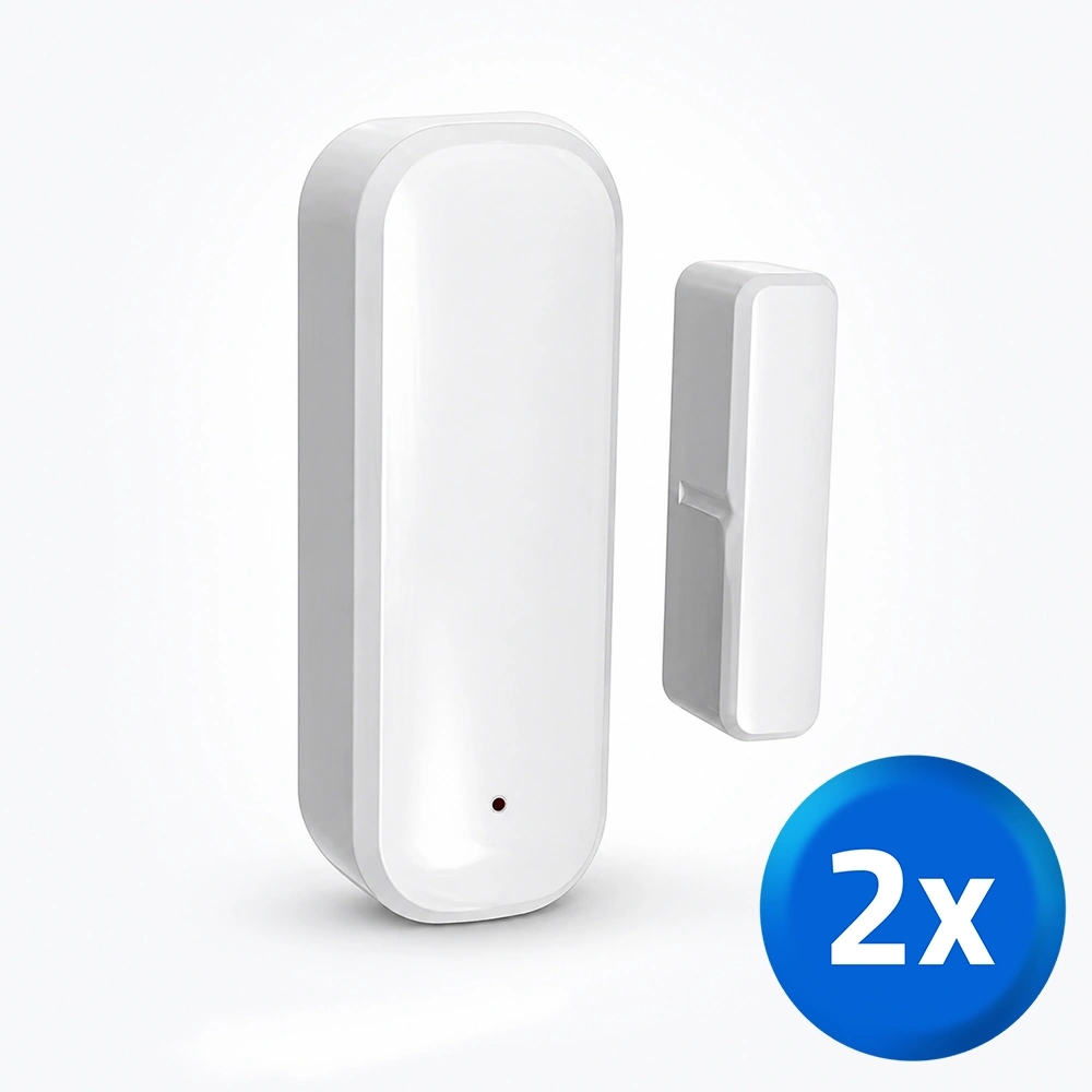 Slimme Zigbee deursensor - Set van 2