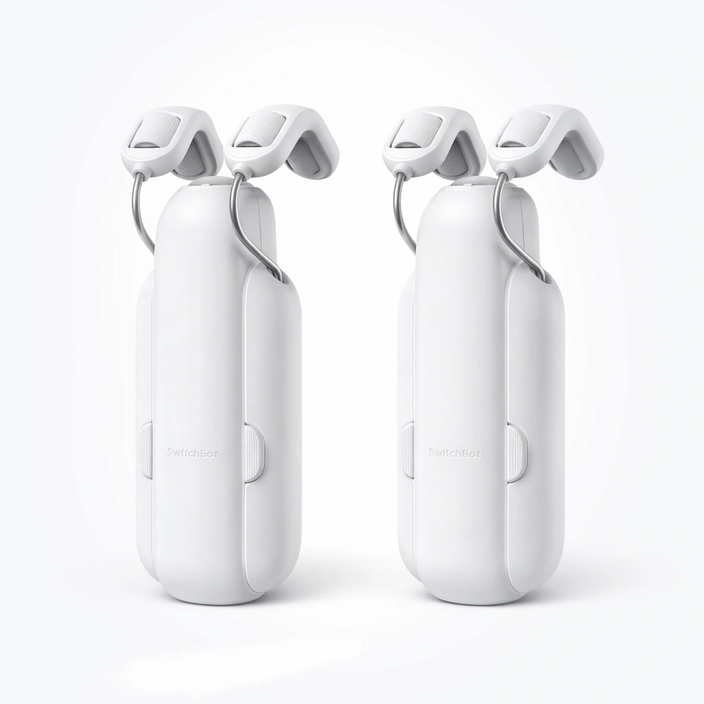 SwitchBot Curtain 3 voor roede - Set van 2