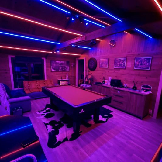 10 meter complete set RGBWW led strip met Zigbee controller