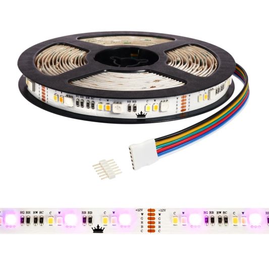 15 meter complete set RGBWW led strip met Zigbee controller