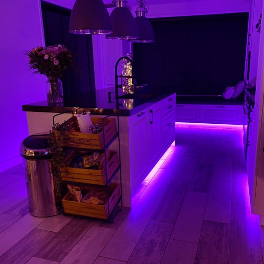 3 meter complete set RGBWW led strip met Zigbee controller