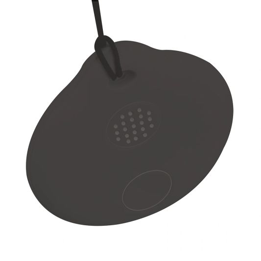 Anti-lost Tracker zwart compatibel met het Apple Find My-netwerk