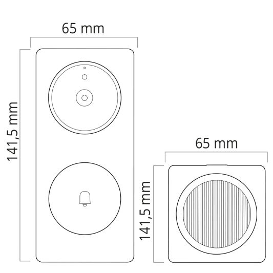 Aqara Doorbell Camera Hub G410 Select – Wit