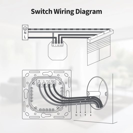 Aqara shutter switch H2 kit