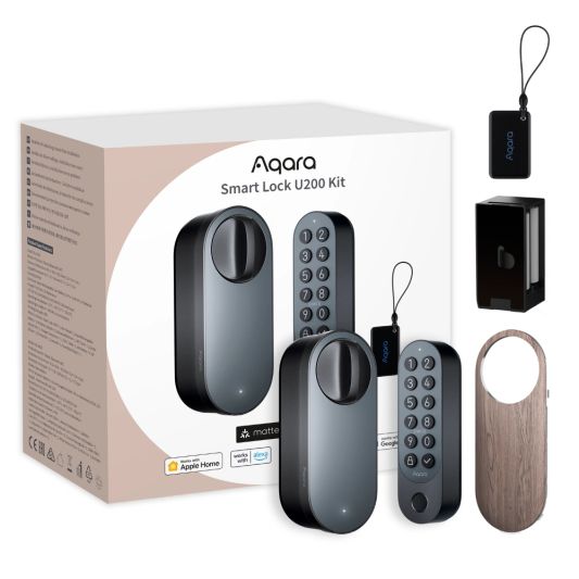 Aqara Smart Lock U200 Kit - Zwart