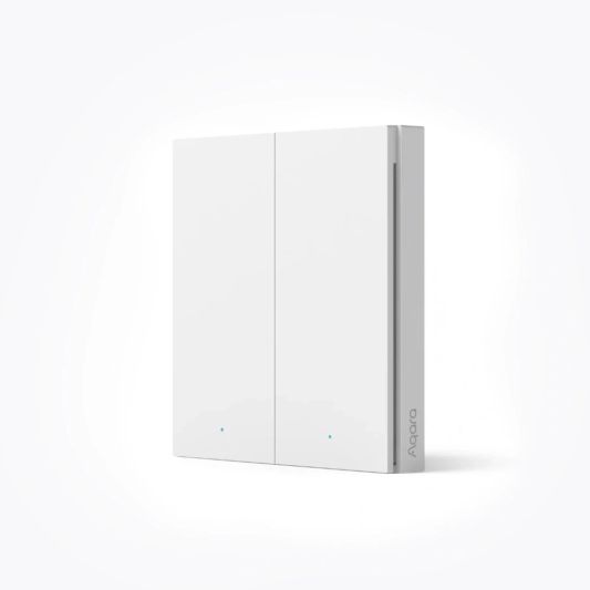 Aqara Smart Wall Switch H1 - geen neutrale draad - dubbele schakelaar