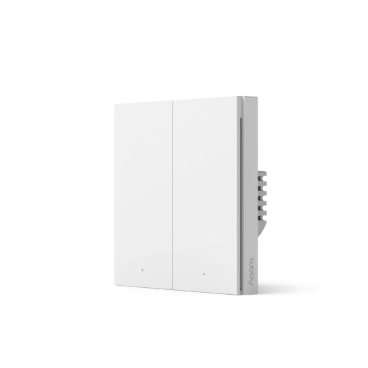 Aqara Smart Wall Switch H1 - geen neutrale draad - dubbele schakelaar