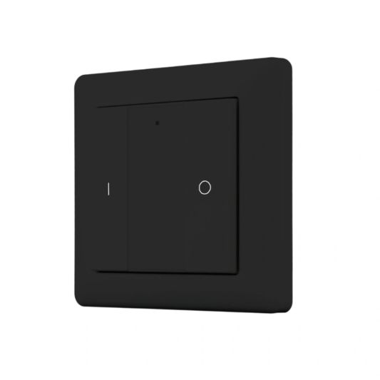 Draadloze Zigbee schakelaar van EcoDim - Geschikt voor 1 groep - Zwarte kleur