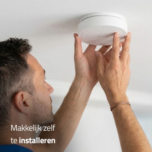 Heiman smart Wifi rookmelder - voordeelset 2 stuks
