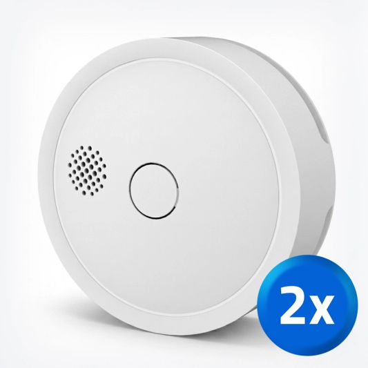 Heiman smart Wifi rookmelder - voordeelset 2 stuks