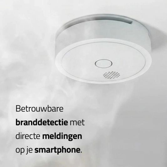 Heiman smart Wifi rookmelder - voordeelset 3 stuks