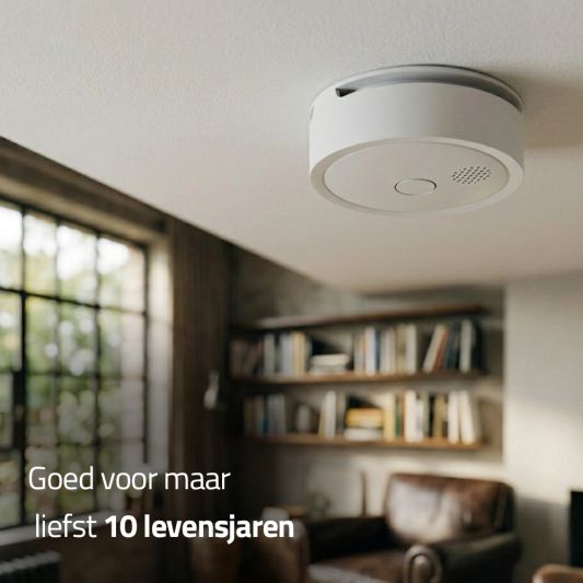 Heiman smart Wifi rookmelder - voordeelset 3 stuks