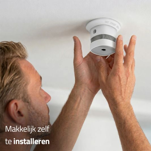 Heiman smart zigbee rookmelder- voordeelset 2 stuks