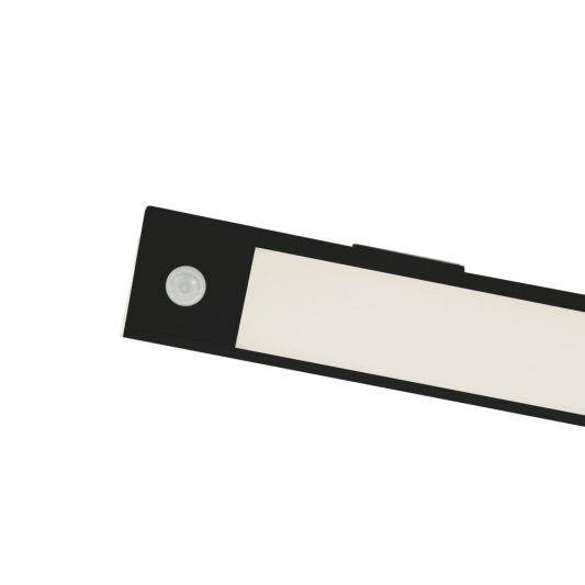 Kastverlichting met sensor - Dual White - 30cm - Oplaadbaar - Zwart - Voordeelset van 4 stuks