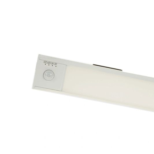 Kastverlichting met sensor - Dual White - 50cm - Oplaadbaar - Zilver