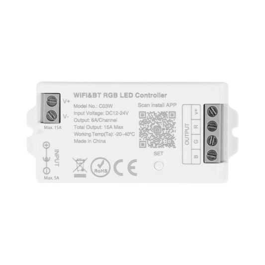 Losse wifi controller voor RGB led strips