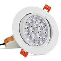 Milight RGBWW led inbouwspot downlight 9 Watt - Voordeelset van 6 stuks