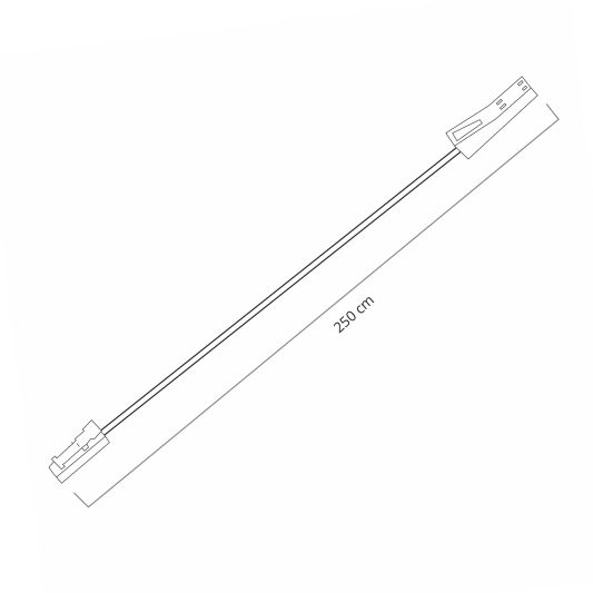 RexTech Verlengkabel voor RGBWW Inbouwspot | 250cm