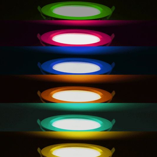 RGBWW led inbouwspot met afstandsbediening 1-4 lampen 15 Watt