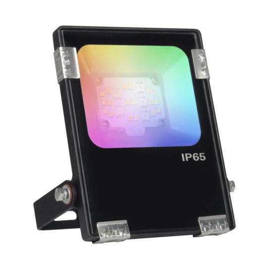 RGBWW Wifi led Schijnwerper/ bouwlamp 10 Watt IP65