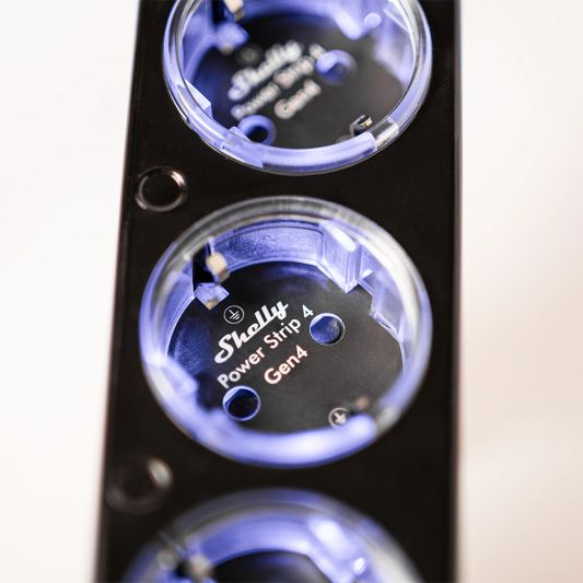 Shelly Power Strip 4 Gen4 - black