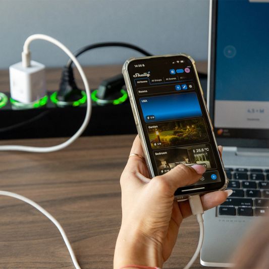 Shelly Power Strip 4 Gen4 - black