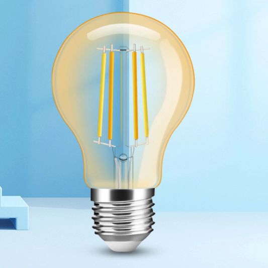 Slimme filament Zigbee LED lamp - Dual white 7W E27 fitting - A60 model colored