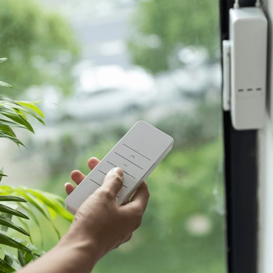 Slimme rolgordijn motor