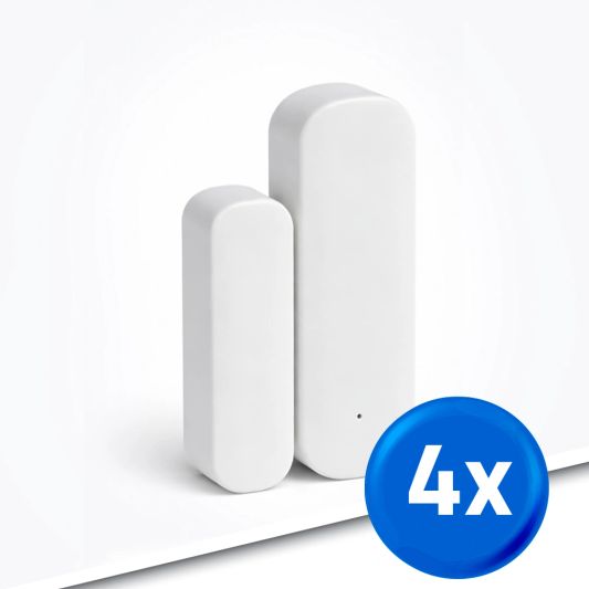 Slimme wifi deursensor - Set van 4