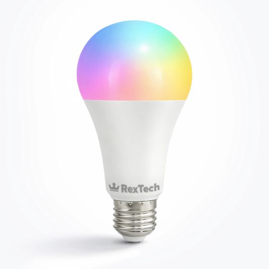 Slimme wifi lamp 12 watt - E27 fitting - RGBWW Multicolor en Wit