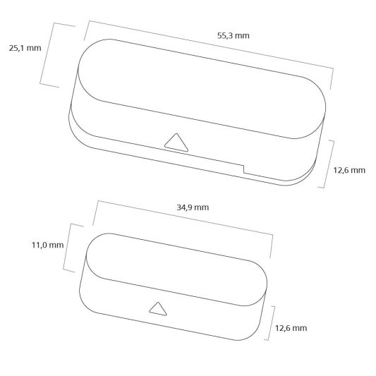 Slimme Zigbee deursensor