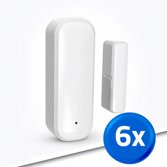 Slimme Zigbee deursensor - Set van 6