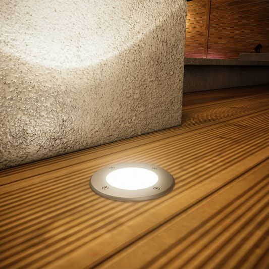 Slimme Zigbee inbouw grondspot 9W rond - Starterset