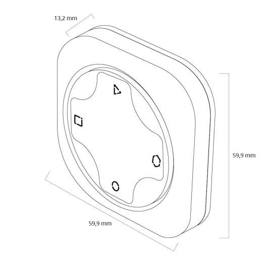Slimme Zigbee scène knop
