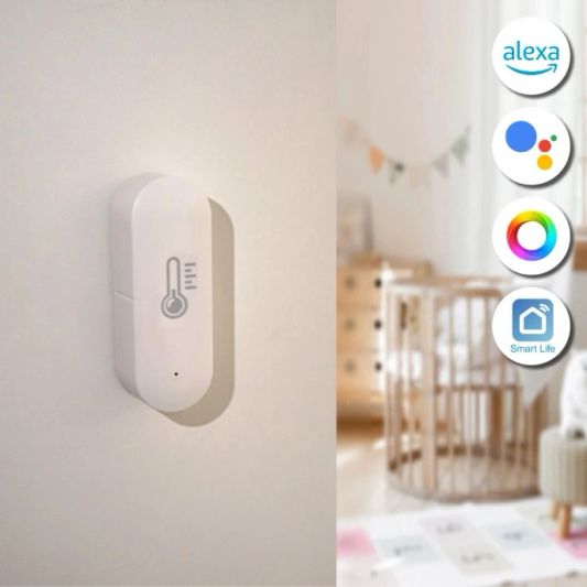 Slimme Zigbee temperatuursensor - Set van 6