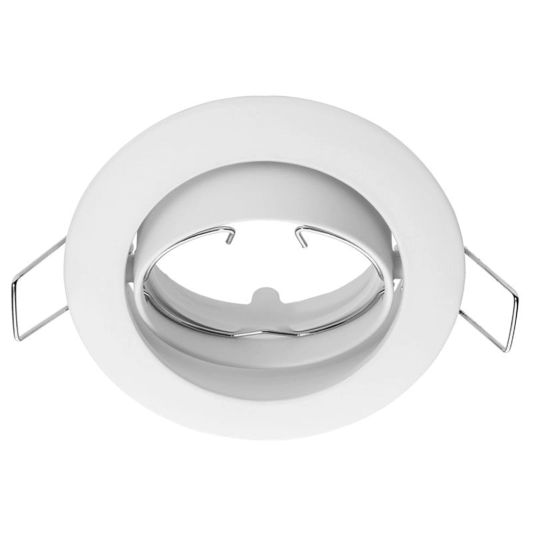 Kantelbare spot armatuur rond - wit - Geschikt voor GU10/MR16