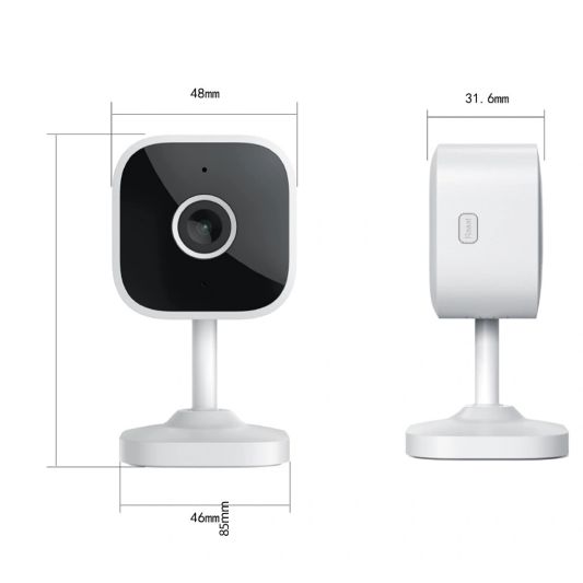 Tuya Baby camera | Met huil- en bewegingsdetectie | Roze