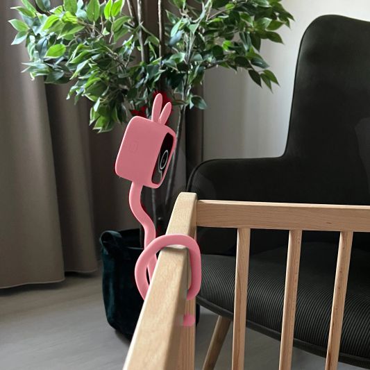 Tuya Baby camera | Met huil- en bewegingsdetectie | Roze