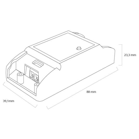 Slimme wifi schakelaar - 10A - 2200W