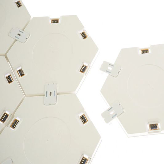 Tuya Hexagon RGBIC Wand-/tafellamp | 6-pack