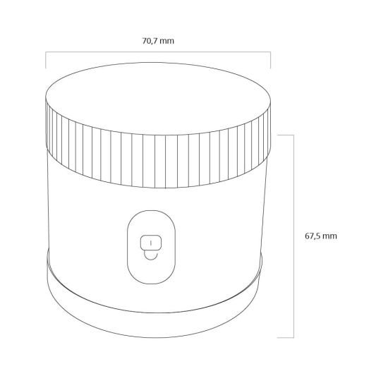 Slim slot met cilinder - incl. sleutel