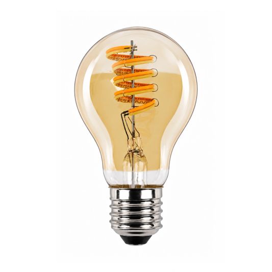 Tuya slimme led filament lamp goud - E27 fitting kogelvormig - Dual White