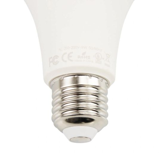 Slimme wifi lamp 9 watt - E27 fitting - RGBWW Multicolor en Wit - 3-pack