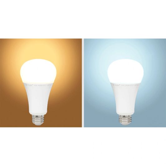 Wifi set met 1-4 RGBWW led lampen mét Wifi module 12 Watt E27 fitting