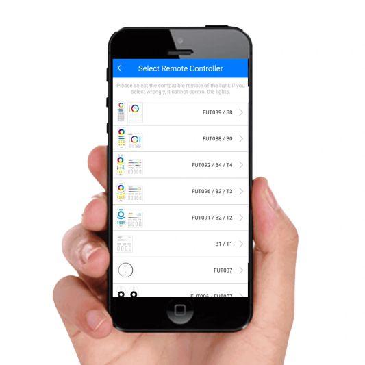 Wifi set met 1 tot 4 RGBWW LED schijnwerpers 100 watt IP65