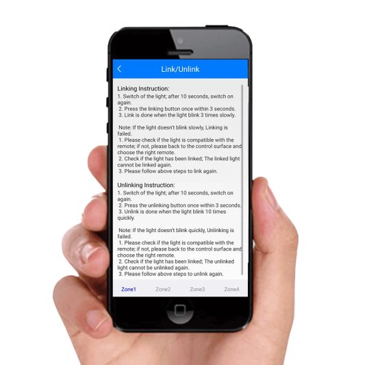 Wifi set met 1 tot 4 RGBWW LED schijnwerpers 20 Watt met Wifi bediening