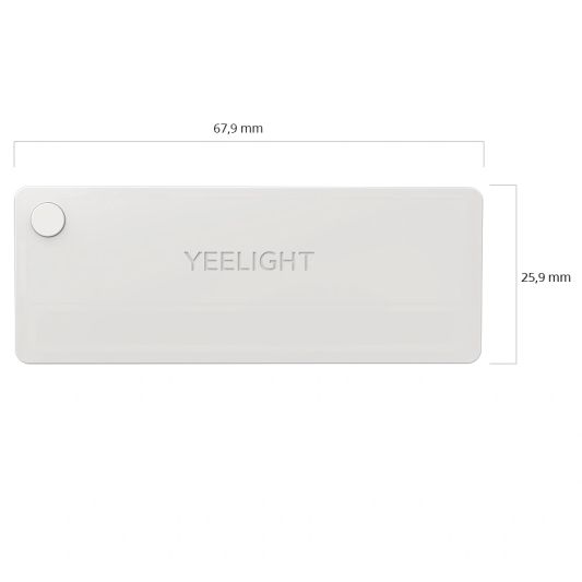 Yeelight lade verlichting met sensor - Warm wit licht - Oplaadbare batterij