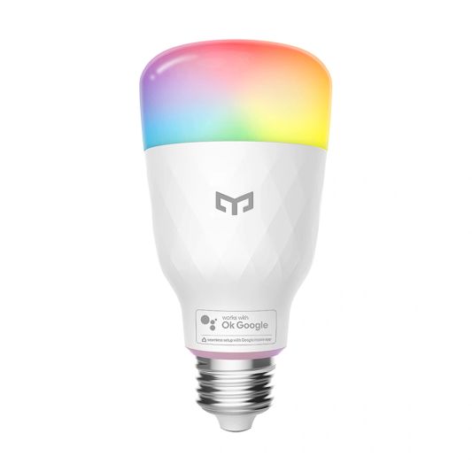 Yeelight slimme led lamp E27 fitting Google Seamless - Warm Wit licht