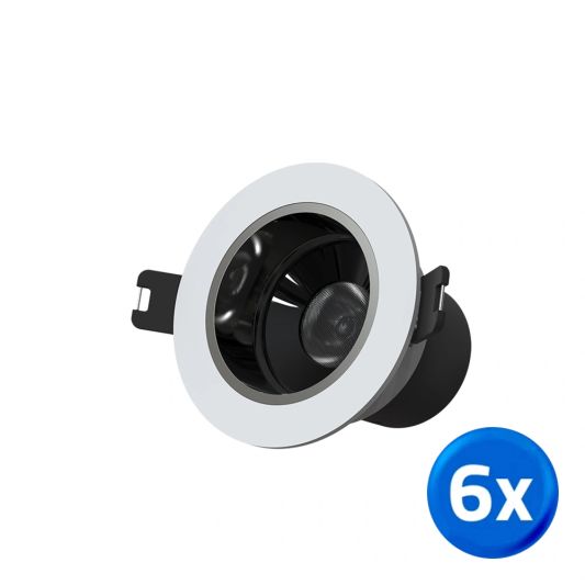 Yeelight slimme led Mesh spotlight - Dual White - 5 Watt - Voordeelset van 6 stuks